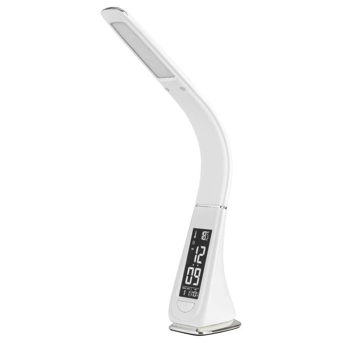 LED DESK LAMP 5W 260 LM DATE/TIME/TEMPERATURE WHITE RABALUX LIONEL