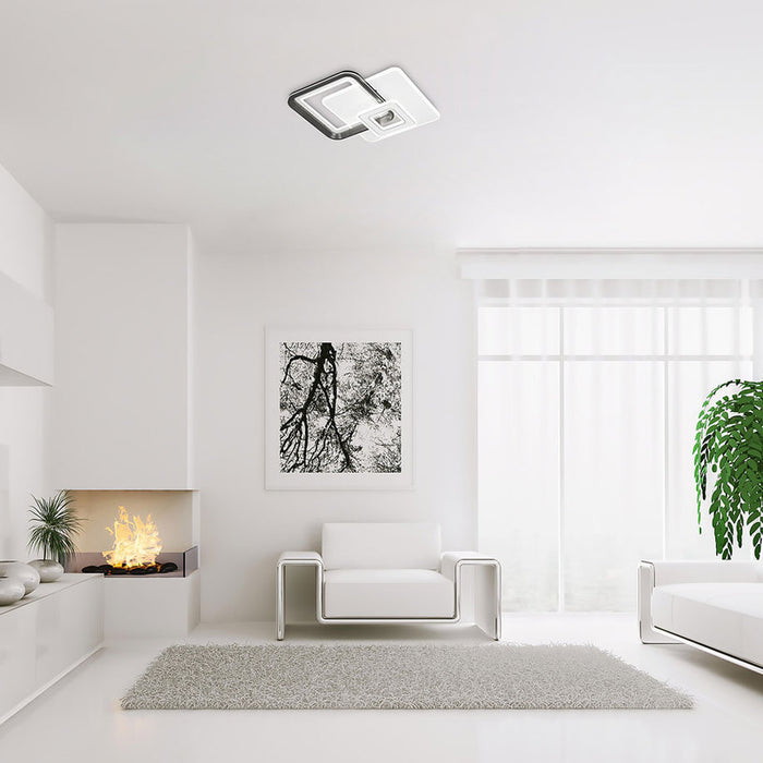 LED CEILING LAMP 48W 3000-6000K WHITE RABALUX STREGOBOR