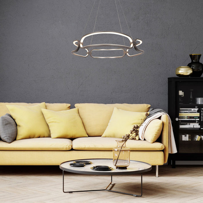 LED PENDANT 67W 4000K 38CM 2550LM RABALUX FRINGILLA