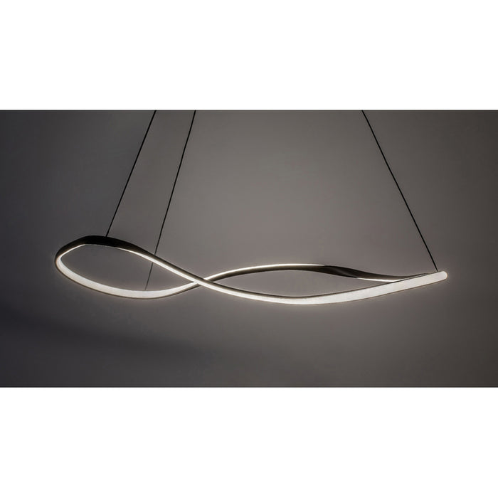 LED PENDANT 40W 4000K 2070LM BLACK RABALUX MIROSSI