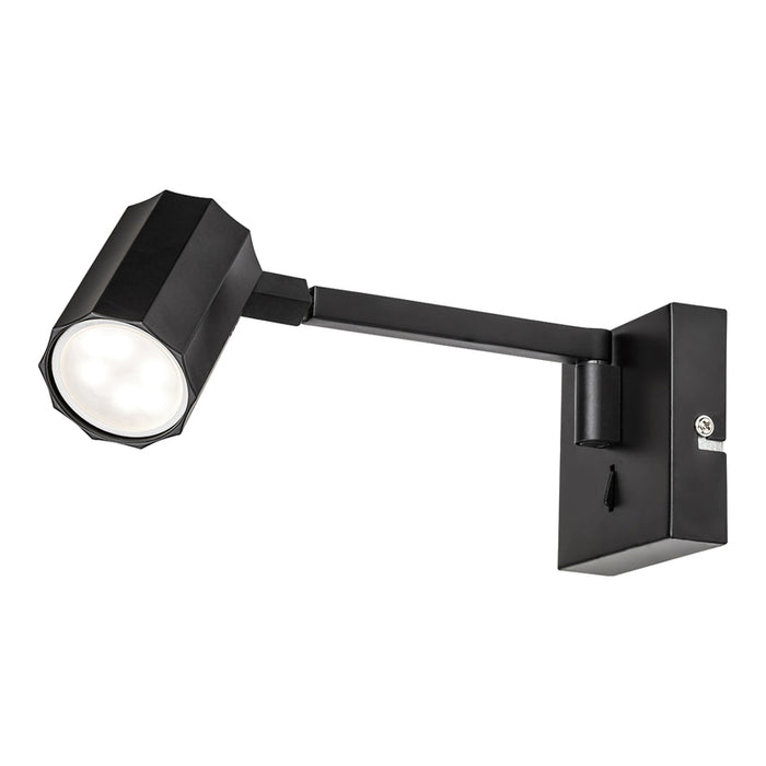 SPOT WALL GU10 BLACK RABALUX KARTER