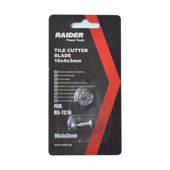 TILE MACHINE CUTTER Ф16X4.0X3.0MM RAIDER