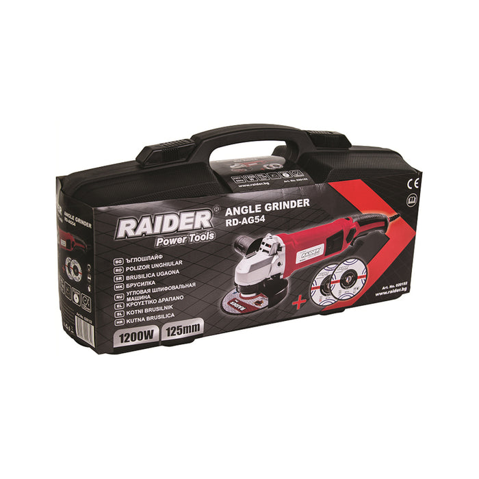 ANGLE SAVER RAIDER RD-AG54 125 mm, 1200 W, SUITCASE