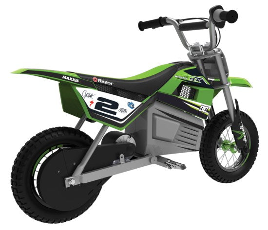 Razor Dirt Rocket SX350 McGrath electric scooter 1 seat(s) 22 km/h Black, Green, Grey, White