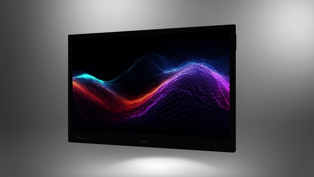 Interactive display RICOH A6510, 65", 3840 x 2160, HDMI, DP, Android 13, USB, Multi-touch, Black