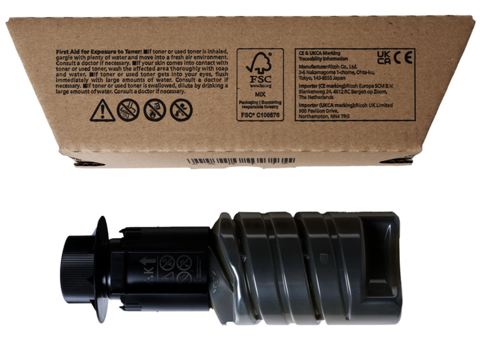 Toner cartridge Ricoh M C320H, 7600 copies, For M C320FW, Black