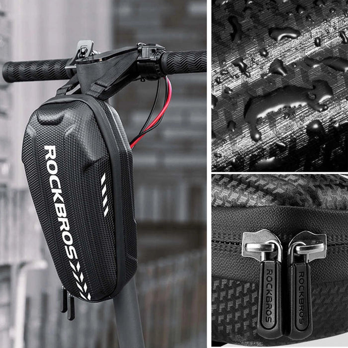 Rockbros B62-1 bicycle bag for handlebar or frame 3 l - black