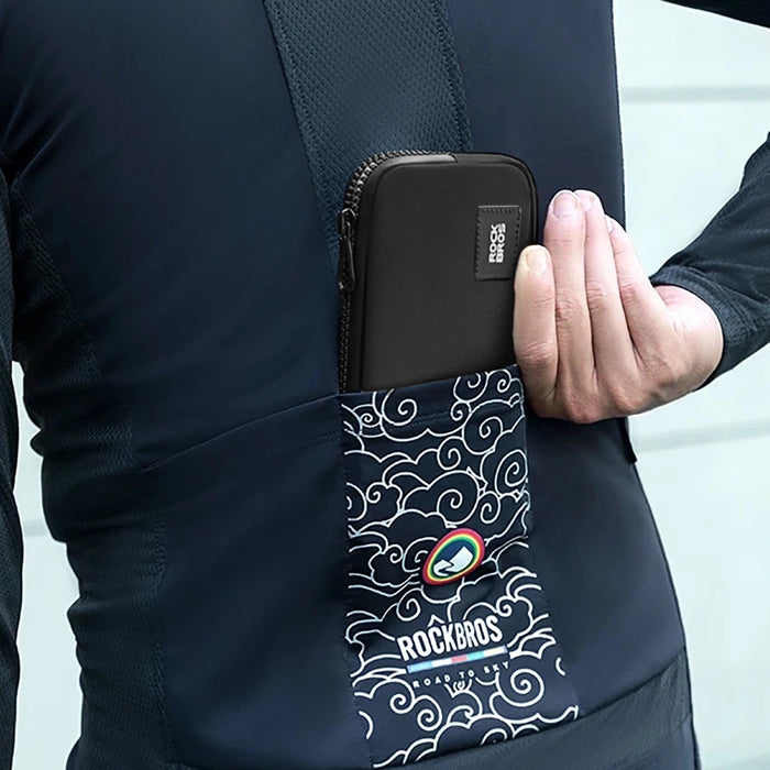 Rockbros bicycle bag 30990043003 for phone, keys, wallet 0.15 l - black