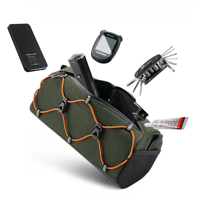 Rockbros 30110054001 bicycle handlebar bag 2.2 l - green