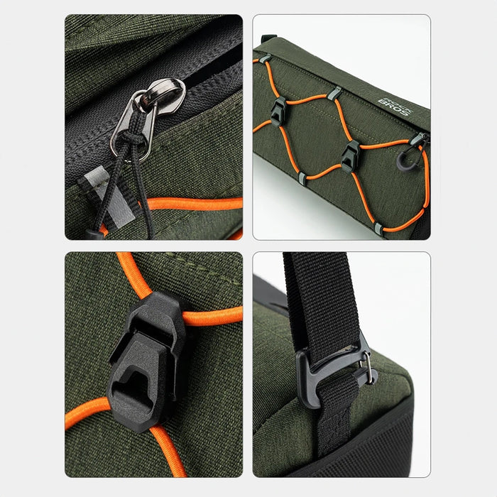 Rockbros 30110054001 bicycle handlebar bag 2.2 l - green