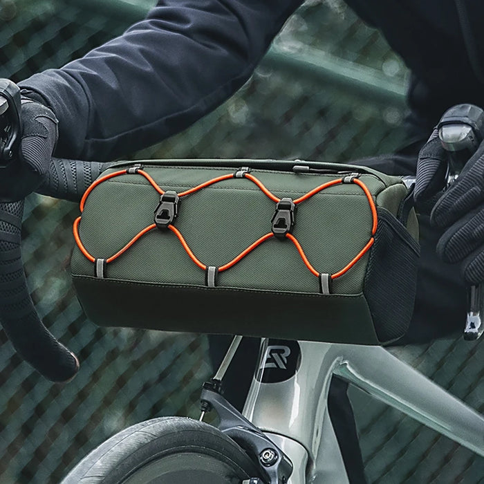 Rockbros 30110054001 bicycle handlebar bag 2.2 l - green