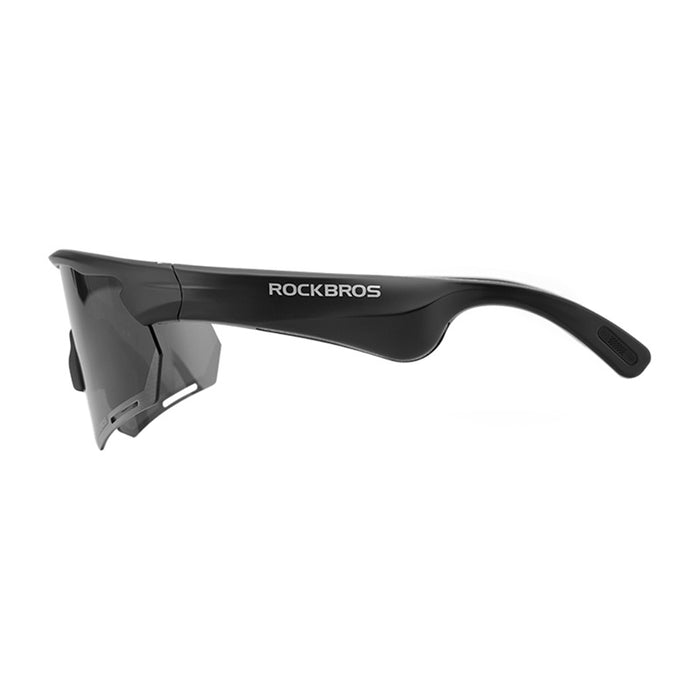 Rockbros SP251 Polarized Bluetooth Sunglasses (Dark)