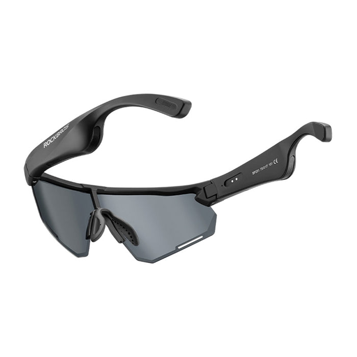 Rockbros SP251 Polarized Bluetooth Sunglasses (Dark)