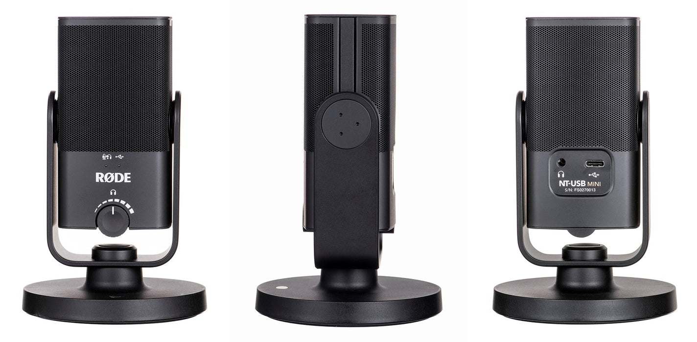 RØDE NT-USB mini Black Table microphone