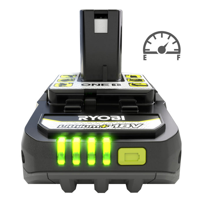BATTERY AND CHARGER 18 V 2 AH RYOBI ONE+ RC18115-120L