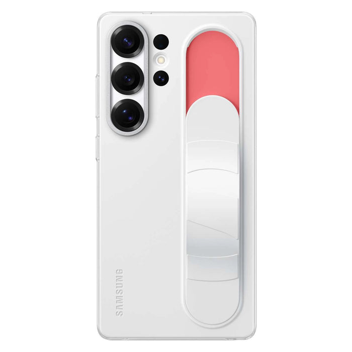 Samsung Standing Grip Case EF-GS938CWEGWW Silicone Case with Holder / Stand for Samsung Galaxy S25 Ultra - White