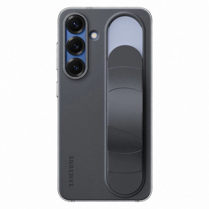 Samsung Standing Grip Case EF-GS936CBEGWW Silicone Case with Holder / Stand for Samsung Galaxy S25+ - Black