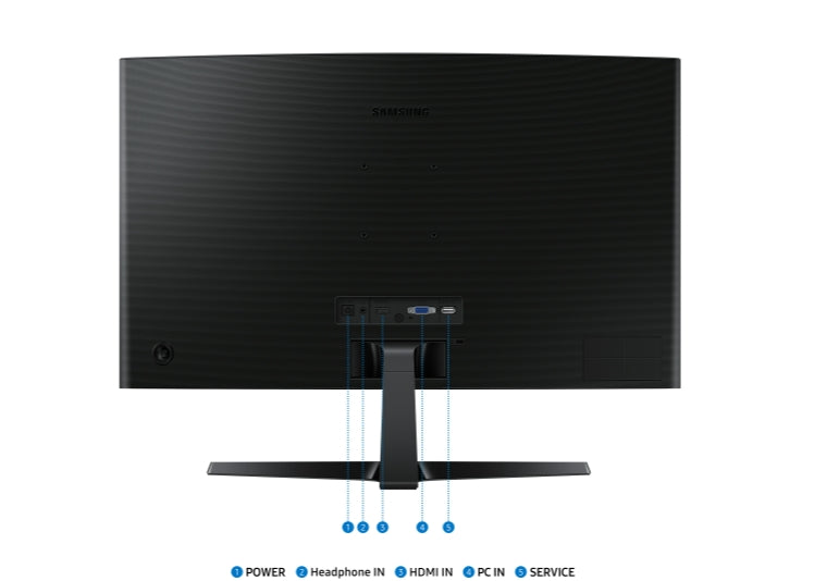 Samsung LS27D366 27" VA LED, 1920x1080, 250cd/m2, HDMI 1.4, Black