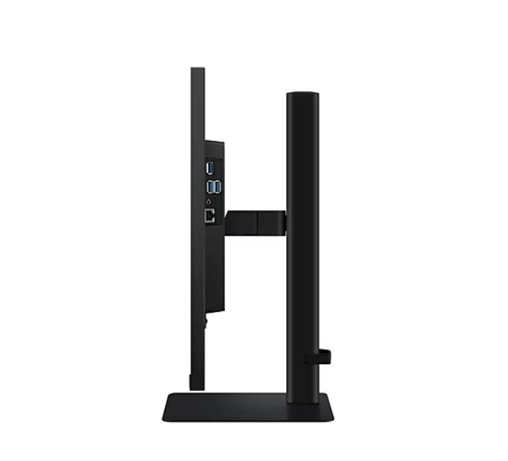 Samsung 27D600 27" IPS LED, 2560x1440, 350 cd/m2, PBP, PIP, USB-C 90W, 3xUSB 3.0, Display Port 1.4, 2xHDMI 2.2, Black