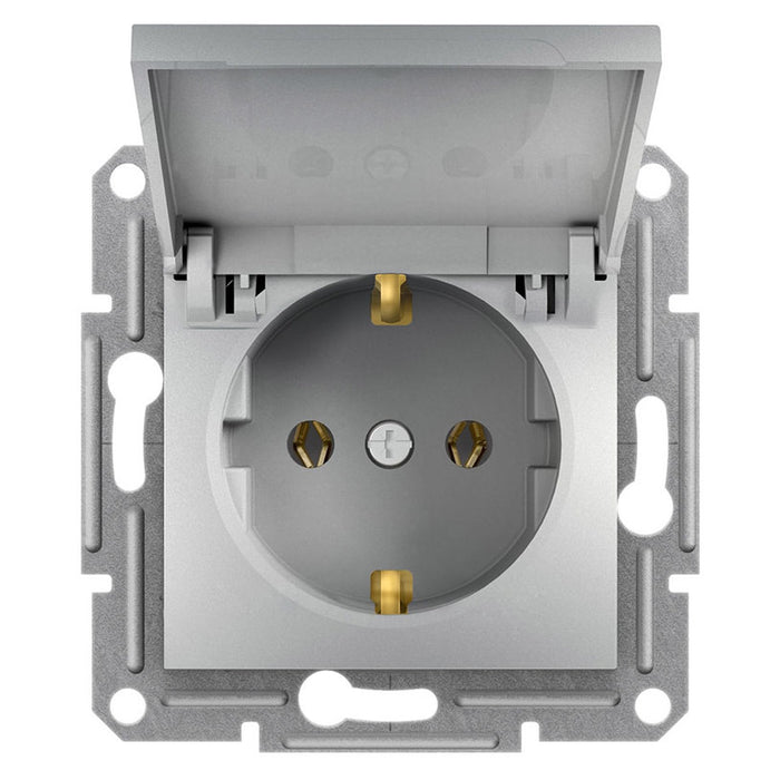 CONTACT SINGLE WITH COVER ALUMINUM SCHNEIDER ASFORA