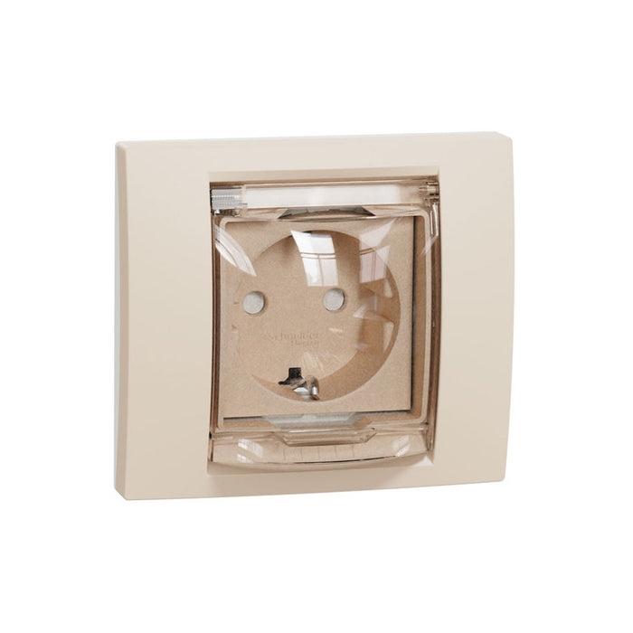 CONTACT IP44 IVORY SCHNEIDER UNICA (NU003744)