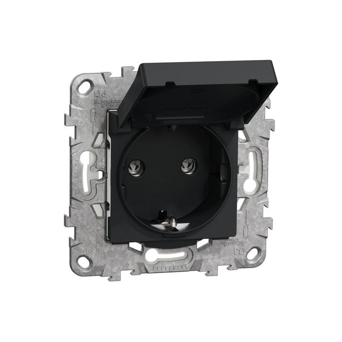 CONTACT IP44 ANTHRACITE SCHNEIDER UNICA (NU508254)