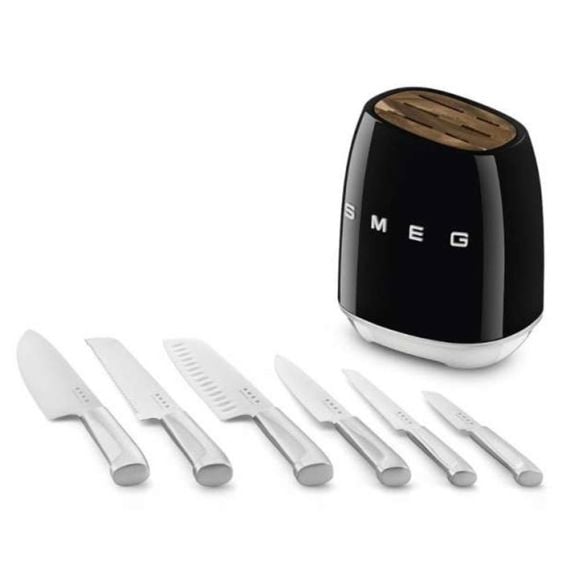 Knife set SMEG KBSF02BL