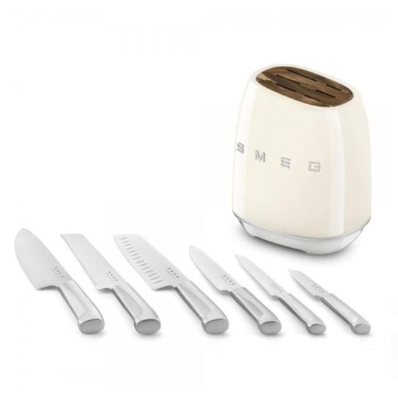 Knife set SMEG KBSF02CR