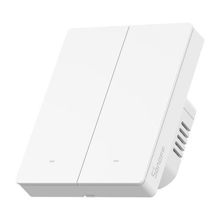 SONOFF M5-2C-80W WiFi Matter smart wall switch (2-channel, for frame)