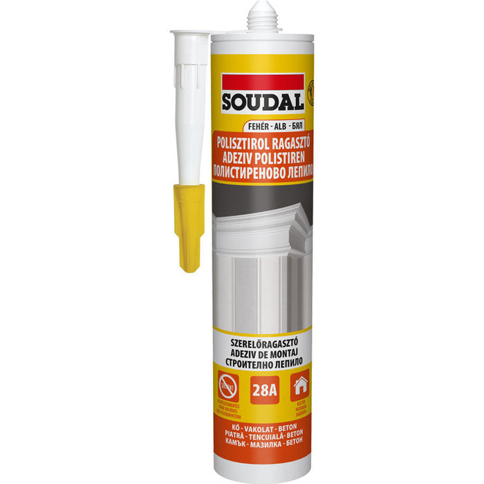 ASSEMBLY ADHESIVE 28A POLYSTYRENE 500 G SOUDAL