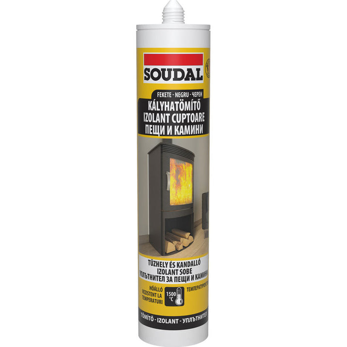 HEAT RESISTANT SEALER UP TO 1500 C 280 ML SOUDAL