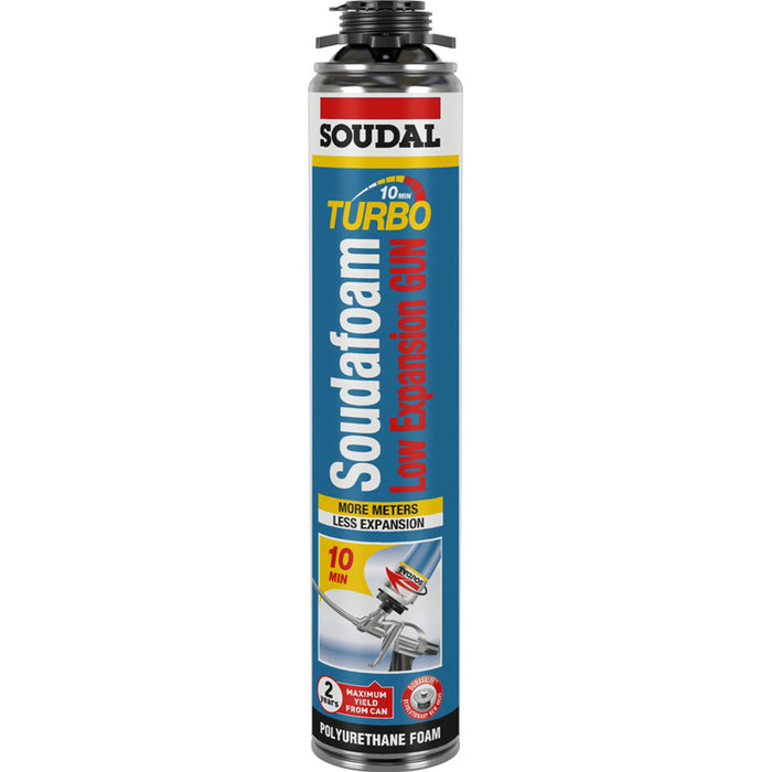 ASSEMBLY FOAM SOUDAL TURBO LOW INFLATION