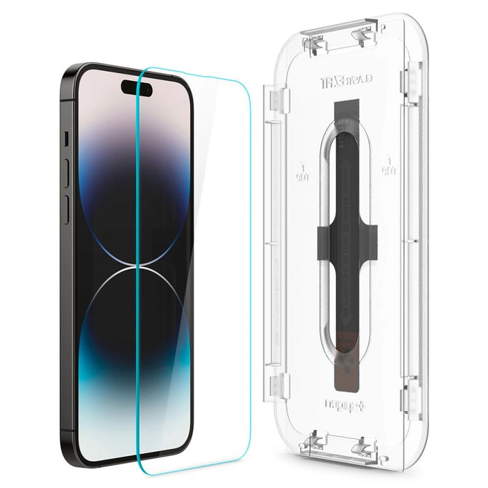 Spigen Glas.tR EZ Fit tempered glass for iPhone 14 Pro - 2 pcs.