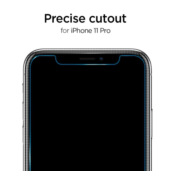Spigen ALM Glas.tR Slim tempered glass for iPhone 11 / XR - 2 pcs.