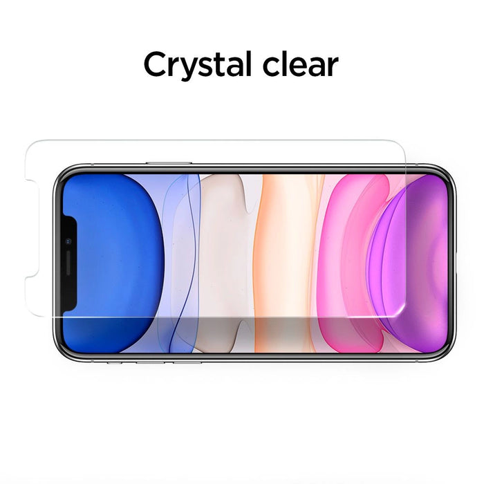 Spigen ALM Glass FC Tempered Glass for iPhone 11 / XR - Black