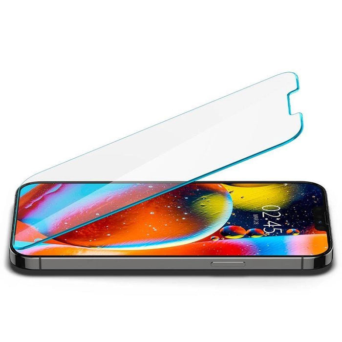 Spigen Glas.tR EZ Fit Tempered Glass for iPhone 13 / 13 Pro / 14 / 16e - 2 pcs.