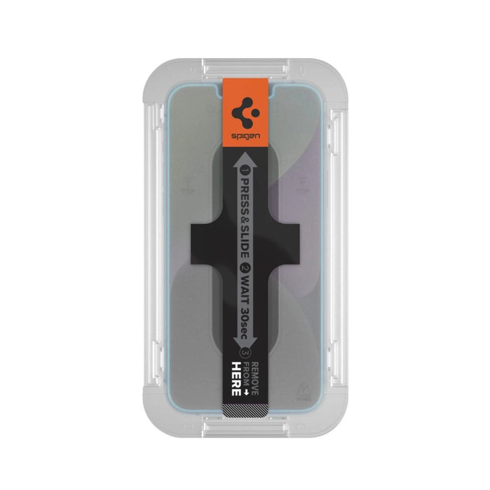 Spigen Glas.tR EZ Fit Tempered Glass for iPhone 13 / 13 Pro / 14 / 16e