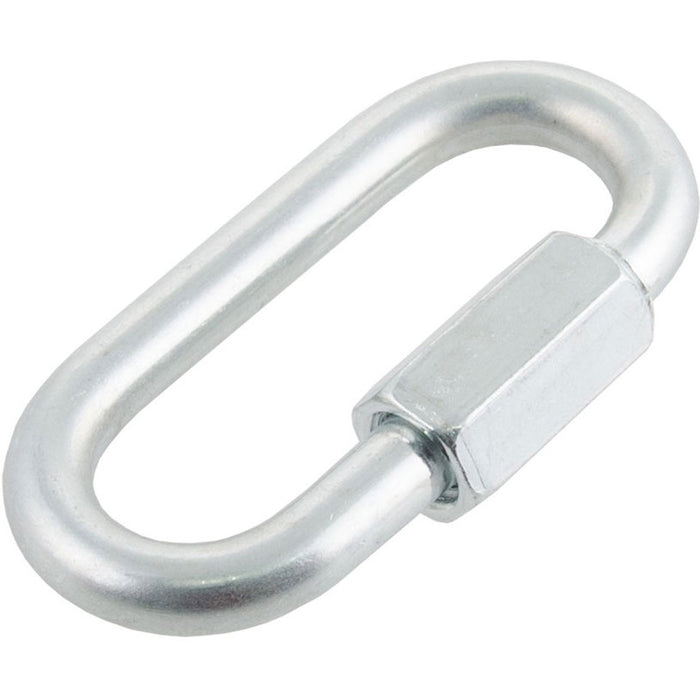 CARABINER OVAL WITH NUT 6 MM SUKI