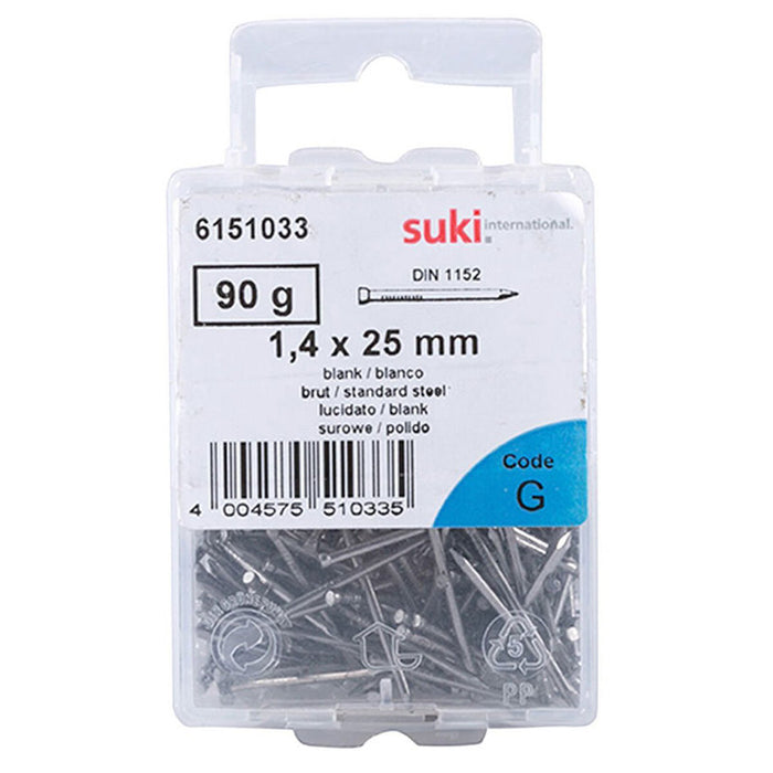 NAIL SMALL HEAD 1.4X25 MM DIN1151A SUKI