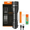 Flashlight Superfire F5, 1100lm, USB