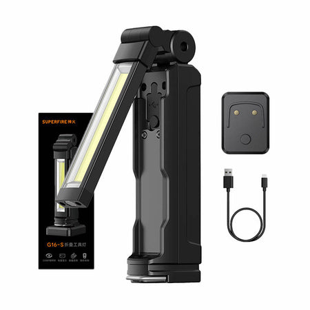 Superfire G16-S multifunction flashlight, 800lm, USB-C