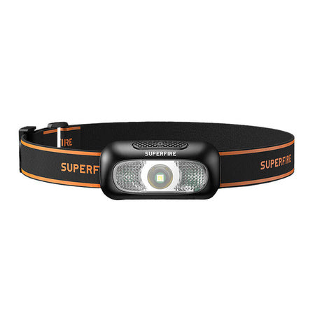 Headlight Superfire HL05-D, 110lm, USB