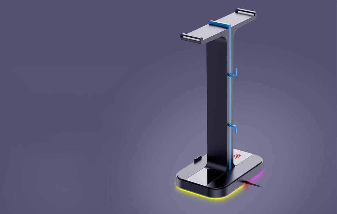 Headphone stand Havit TH650 RGB