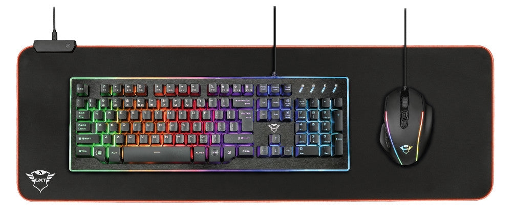 TRUST GXT 764 Glide-Flex XXL RGB Flexible Mouse Pad XXL