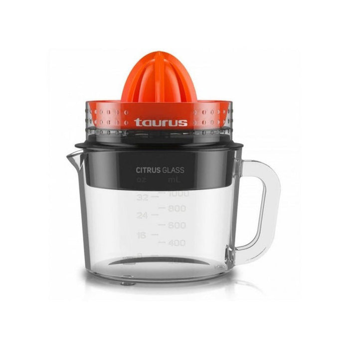 CITRUS PRESS TAURUS CITRUS GLASS 30 W, BLACK/ORANGE