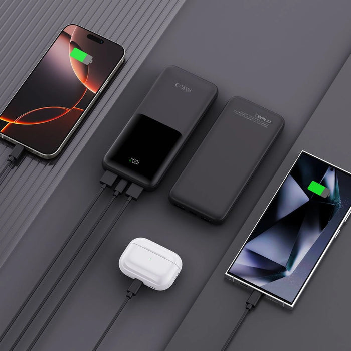 Powerbank Tech-Protect PB01 10000mAh 22.5W - black