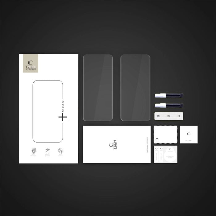 Tech-Protetect Glass UV+ Tempered Glass for Realme 14 Pro+ 5G - Transparent
