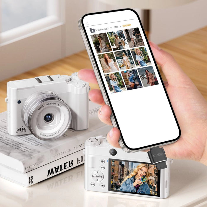 Tech-Protect UltraBoost microSD card reader adapter with USB-C - black