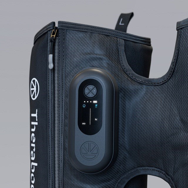 Therabody Lymphatic massage shoes JetBoots Prime size S Black