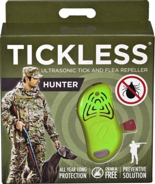 TICKLESS ultrasonic tick remover, for hunters HUNTER, green